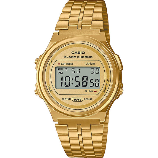 CASIO VINTAGE Mod. ROUND - GOLD