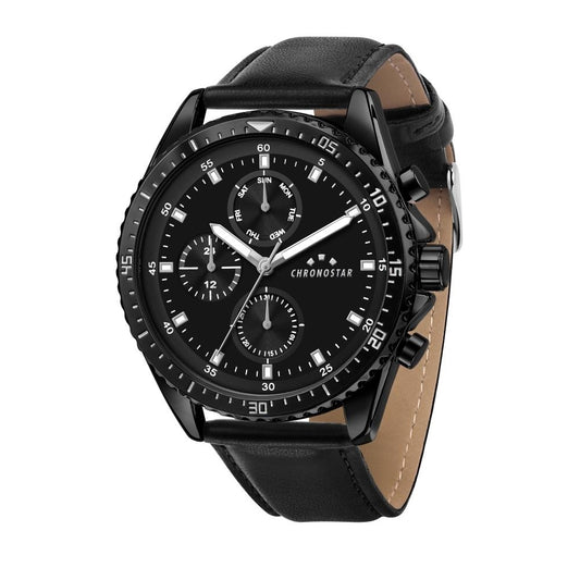 CHRONOSTAR MOD. R3751311001 wristwatch, 43mm multifunction case, quartz movement, mineral dial, gent's watch