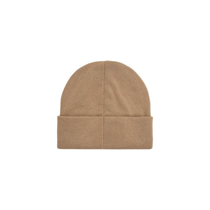 Calvin Klein Jeans Beige Cotton Cap (Baseball Hat)
