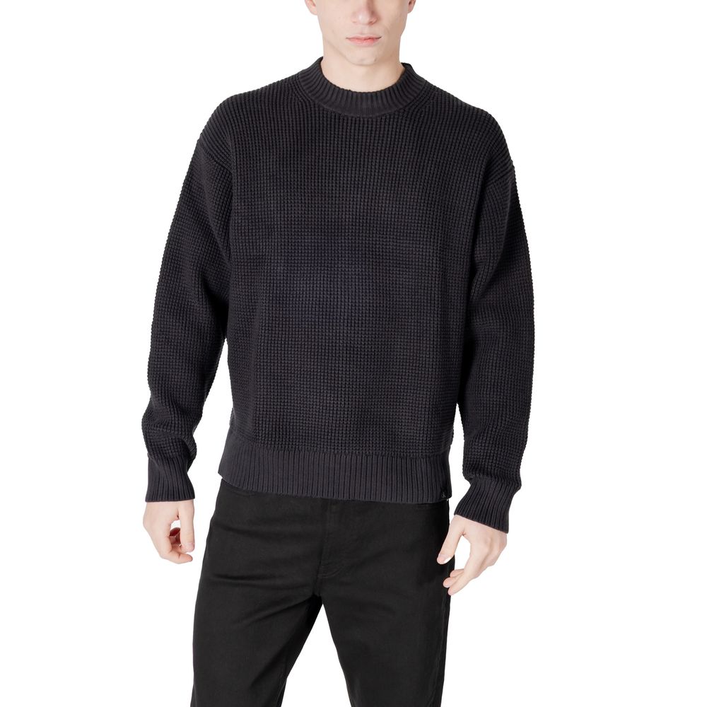 Calvin Klein Jeans Black Organic Cotton Sweatshirt