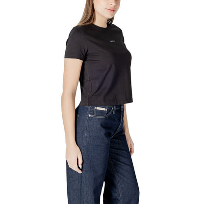 Calvin Klein Jeans Black Recycled Cotton Sportswear