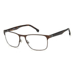 Carrera Black And White Metal Frames, unisex glasses with metal design, size 55/18/145mm.