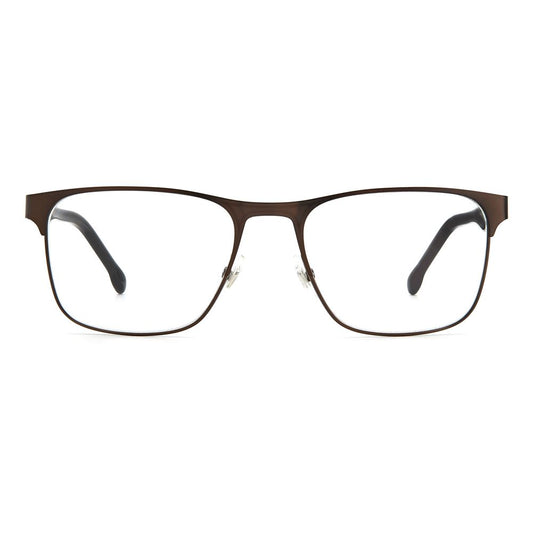 Carrera Black And White Metal Frames unisex eyeglasses CARRERA2033T4, size 55/18/145 mm, featuring sleek metal design.