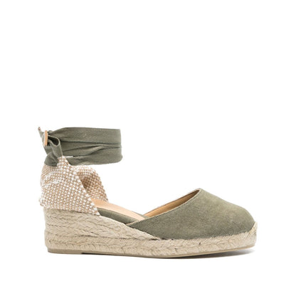 Castañer Castaner Flat shoes Green Espadrilles