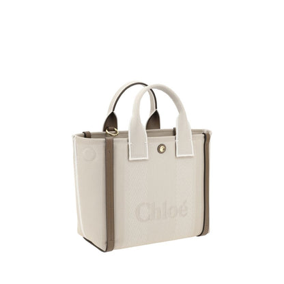 Chloé Beige Cotton Handbag