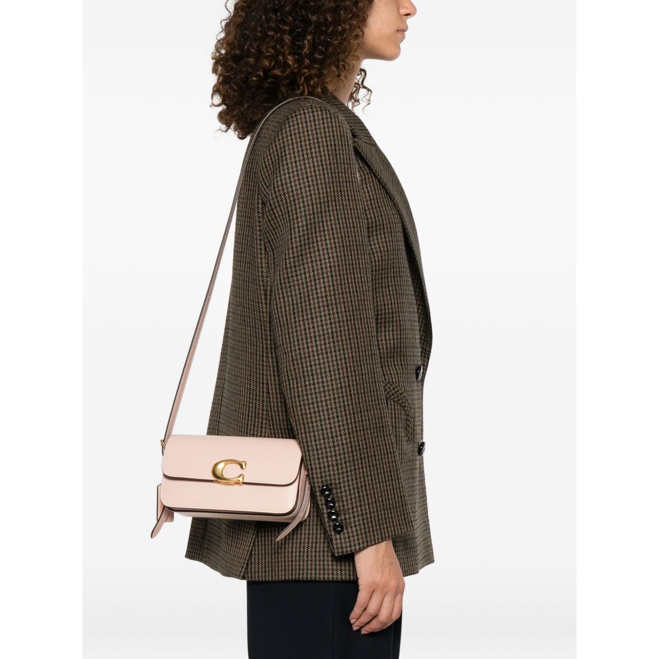 Coach Zoe leather shoulder bag