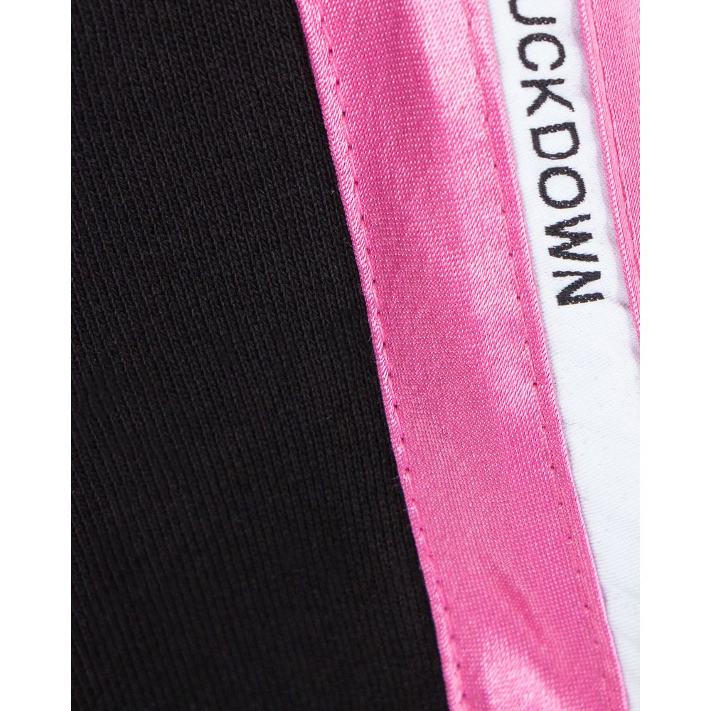 Comme Des Fuckdown Black Cotton Women's Sweater Hoodie