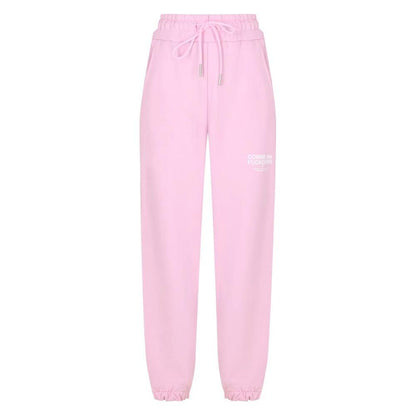 Comme Des Fuckdown Pink Cotton Women Sweatpant