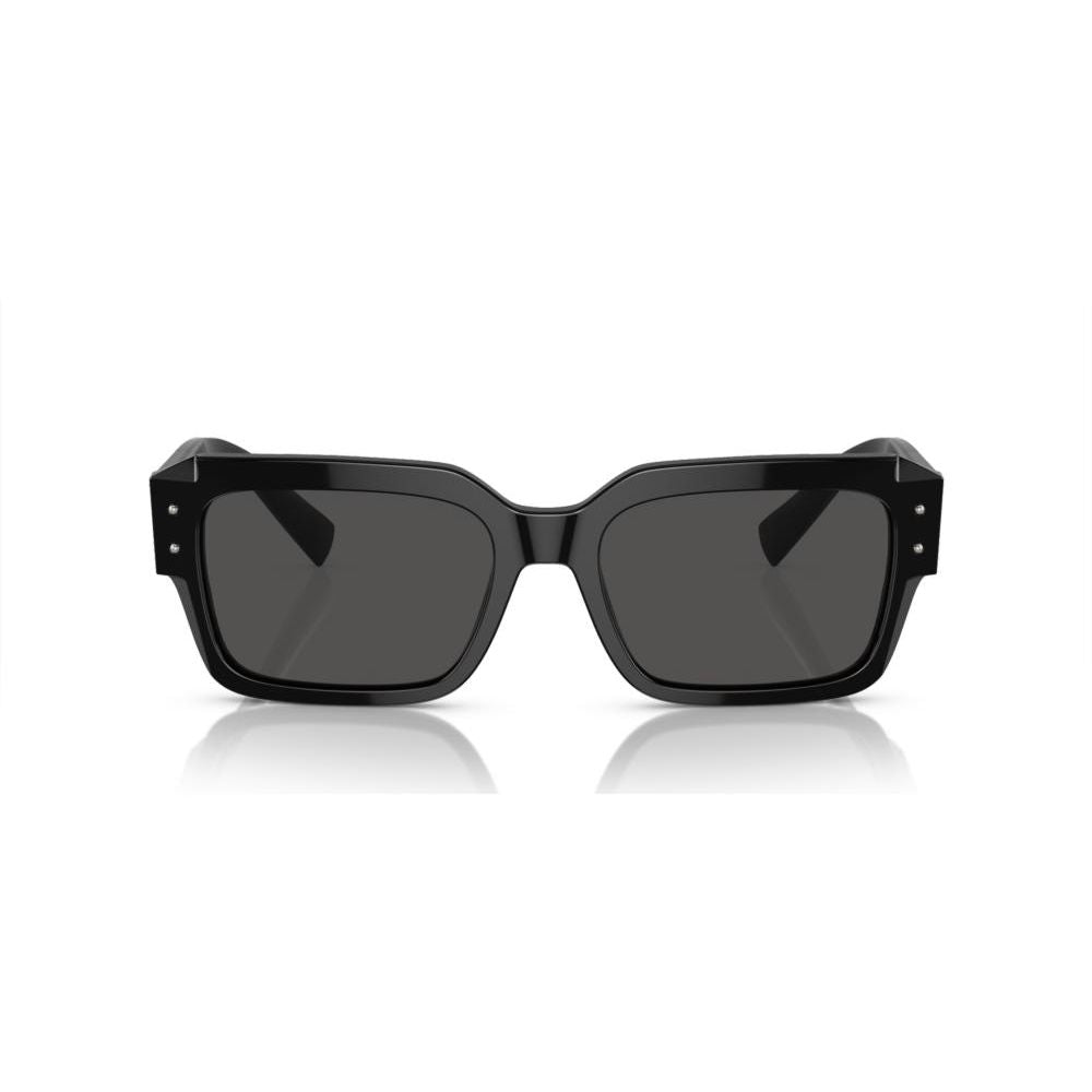 DOLCE & GABBANA MOD. DG4460 black acetate sunglasses for gent, front view