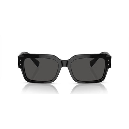 DOLCE & GABBANA MOD. DG4460 black acetate sunglasses for gent, front view