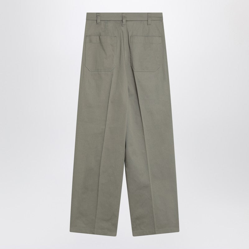DEPARTMENT 5 Sage green cotton trousers DP1142TS0050/Q_DEPAR-713_102