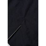 Close-up of Dolce & Gabbana Black Cashmere Knit V-Neck Pullover Sweater fabric texture