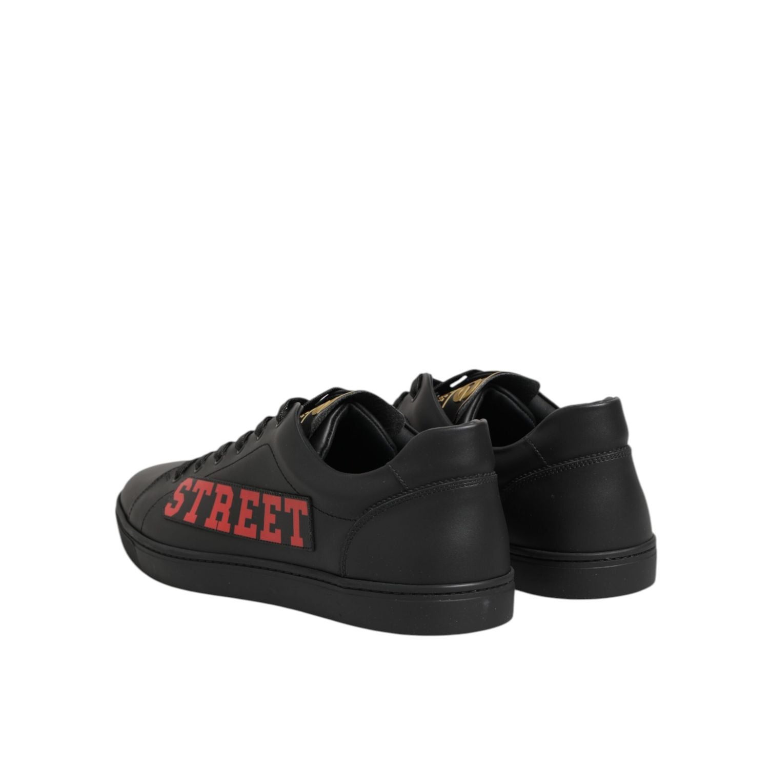 Dolce & Gabbana Black Street Life Low Top Men Sneakers Shoes