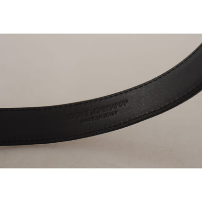 Dolce & Gabbana Brown Leopard Print Vintage Metal Waist Buckle Belt