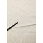 Dolce & Gabbana Off White Silk Crew Neck Short Sleeve T-shirt fabric texture detail