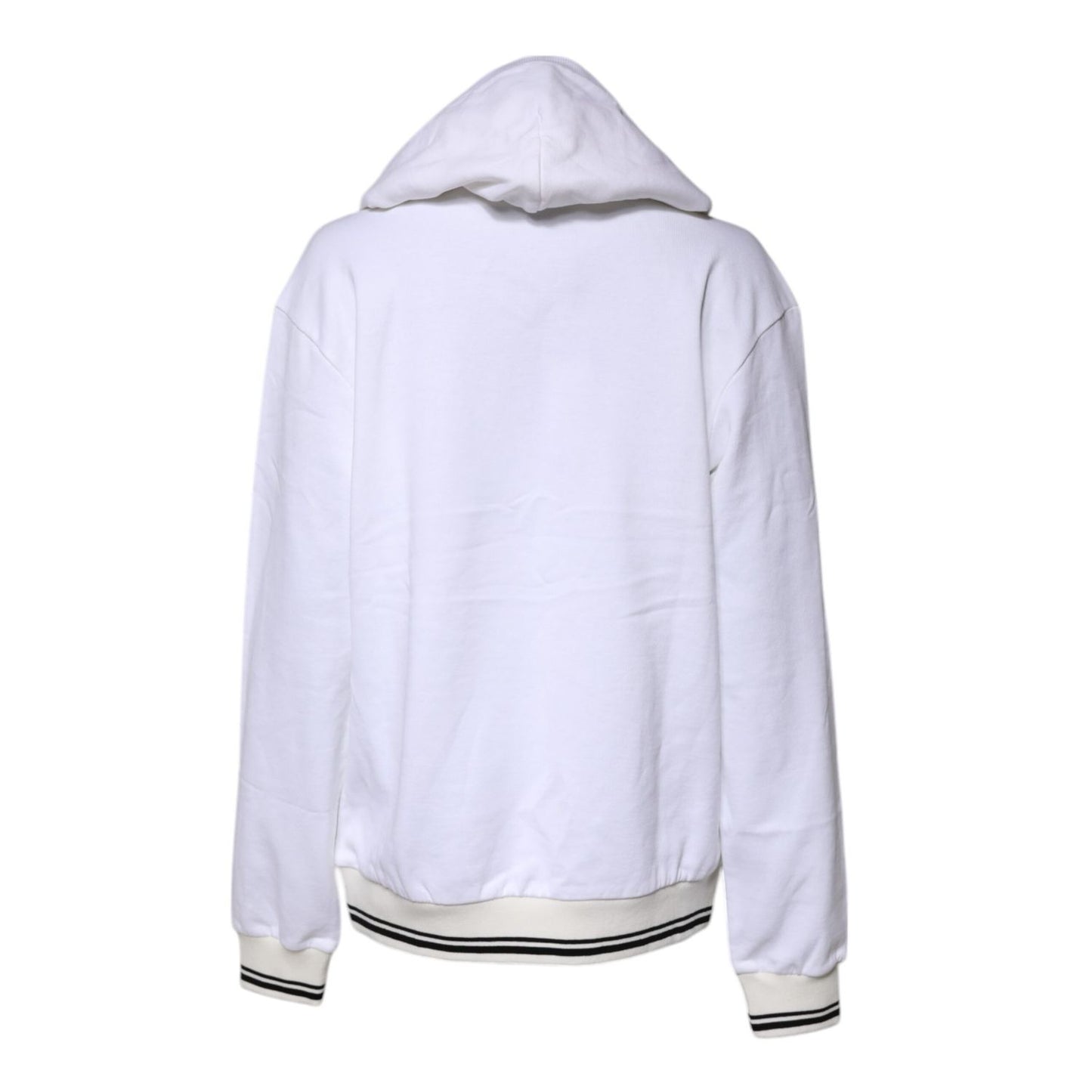 Dolce & Gabbana White #DGFamily Hooded Sweatshirt Sweater