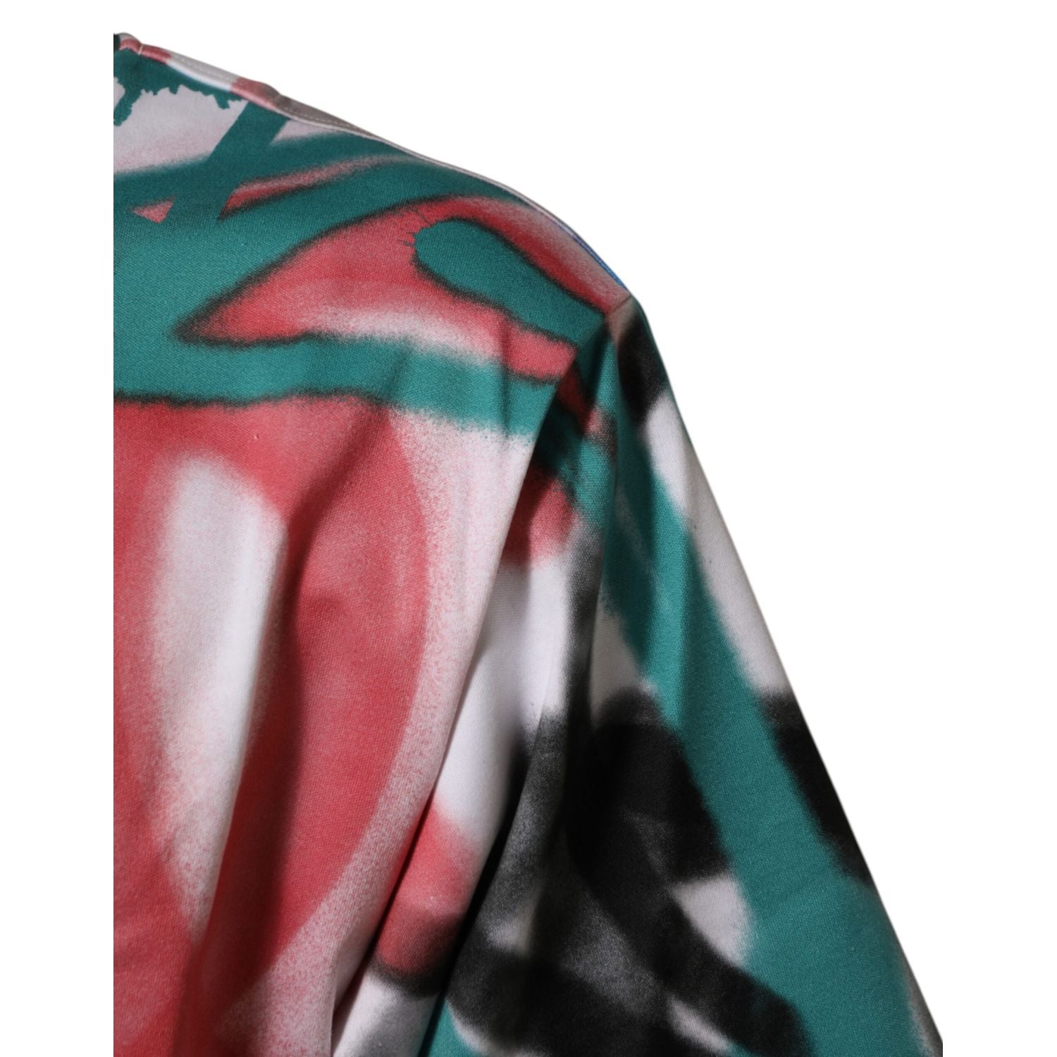 Dolce & Gabbana White Graffiti Crew Neck Short Sleeves T-shirt