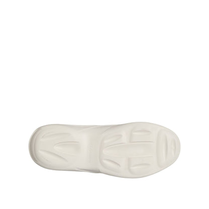 Dolce & Gabbana White Rubber Slides Low Top Sneakers Shoes