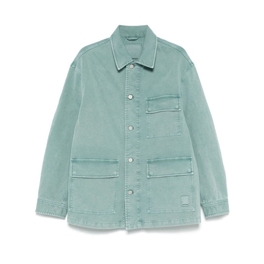 Emporio Armani Jackets Clear Blue