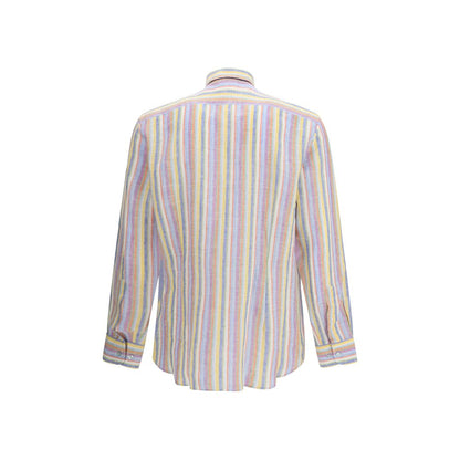 Etro Multicolor Linen Pattern Shirt 1728,38,39,40,41,42,43,72470364320,Clothing,Etro,Men,Multicolor,New with tags,Pattern - Shirts - Clothing,Shirts - Clothing