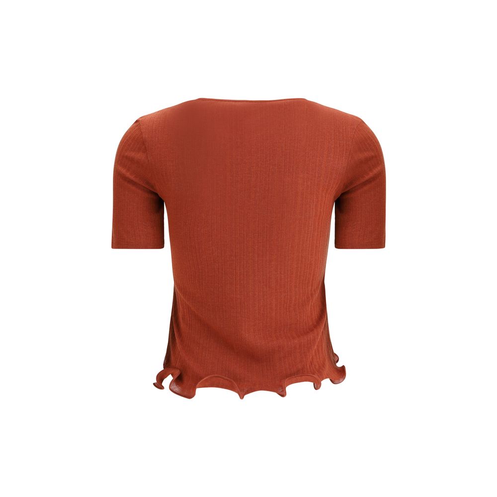 Fendi Multicolor Fleece Wool Top