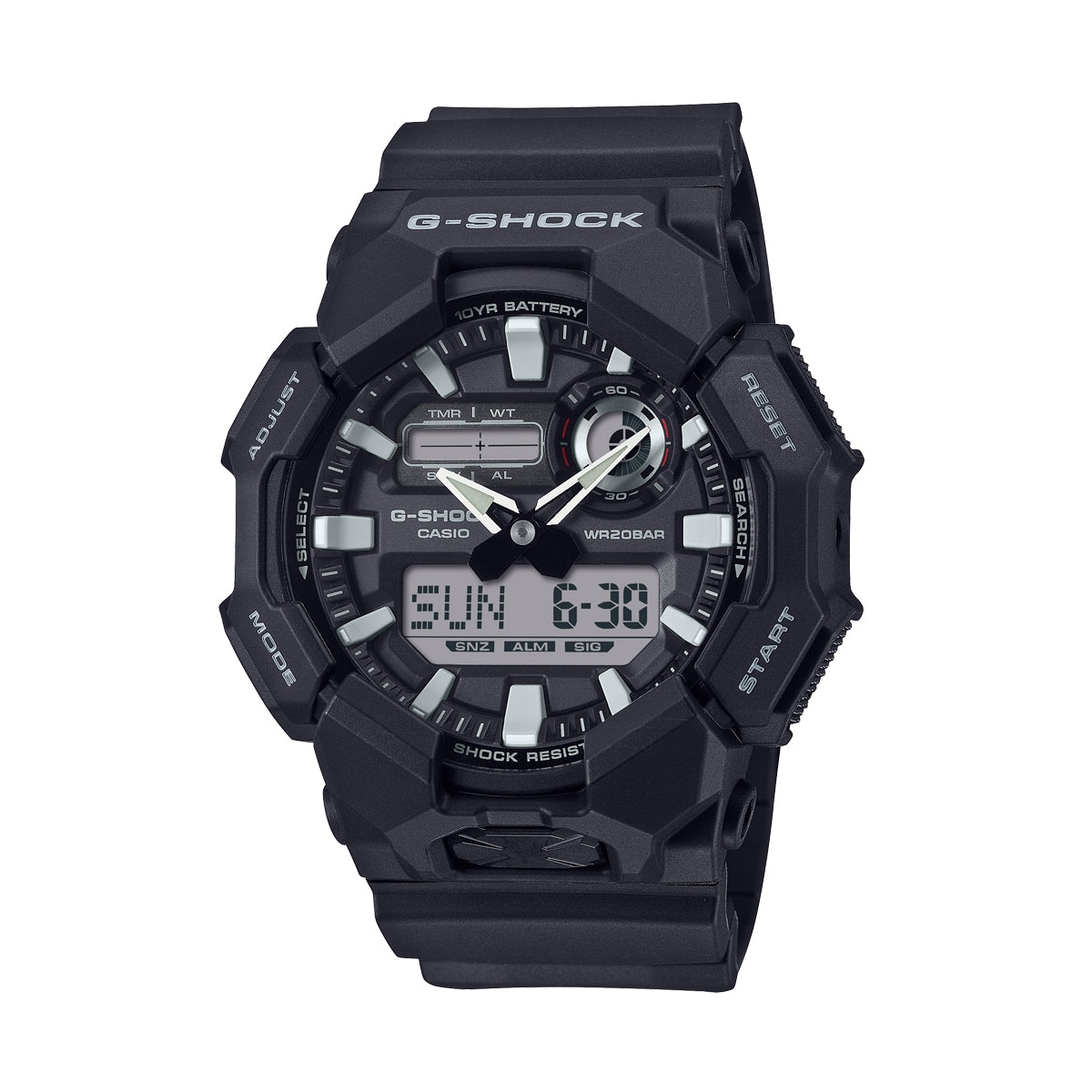 CASIO G-SHOCK Mod. NEW RUGGED BASIC Digital 10-Year Battery-0