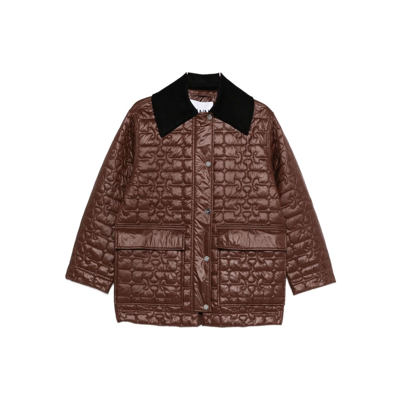 GANNI Jackets Brown