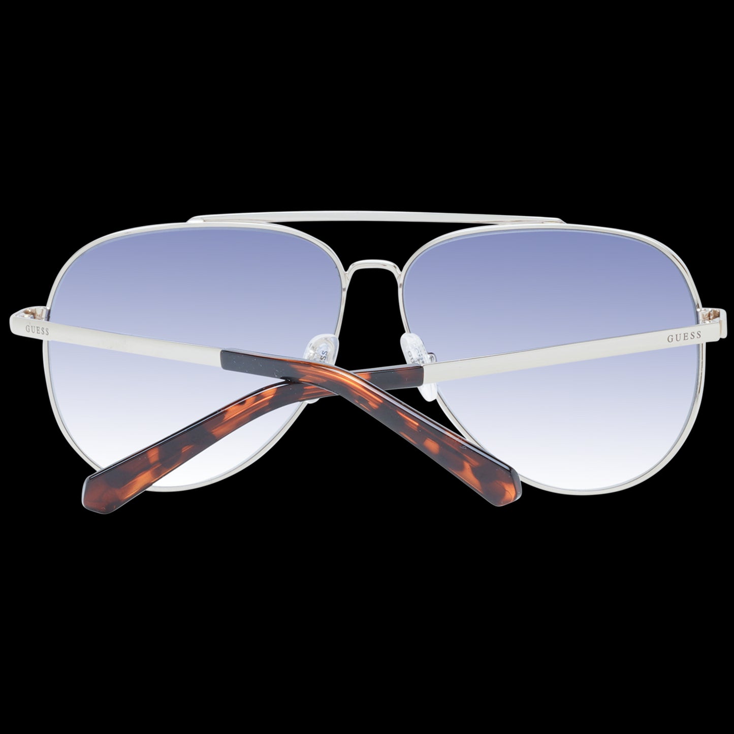 GUESS MOD. GU00059 6232W gent sunglasses with silver frame and gradient lenses.