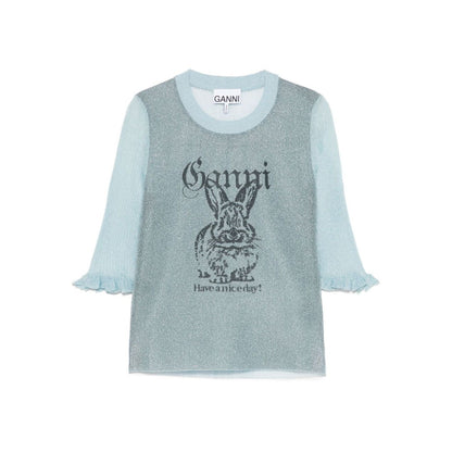 Ganni Bunny-detail top