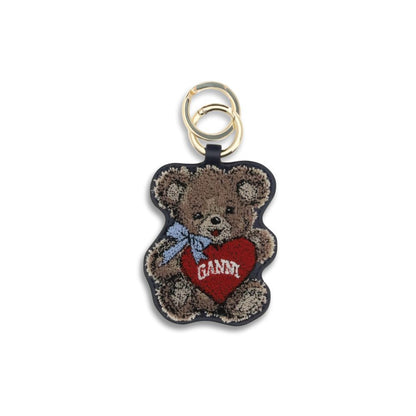 Ganni Multicolor Polyamide Keychain