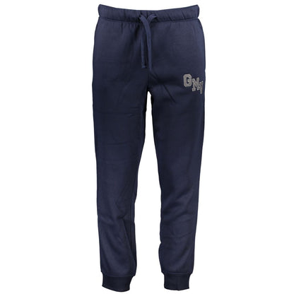 Gianmarco Venturi Blue Polyester Men's Sweatpant