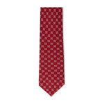 Giorgio Armani Red Silk Ties & Bowty GIAR-7859665-ONE SIZE