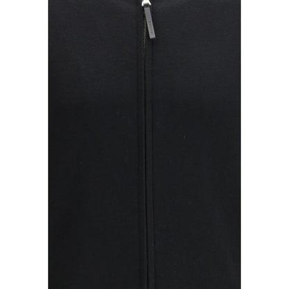 Givenchy Black Wool Cardigan 1728,72470364320,Black,Cardigans - Sweaters - Clothing,Clothing,Givenchy,L,M,Men,New with tags,Sweaters - Clothing
