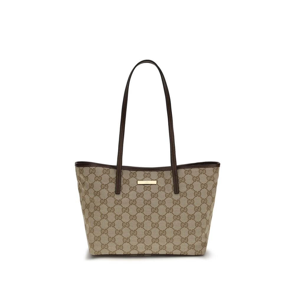 Gucci Beige Polyester Handbag
