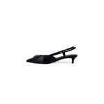 Guess Black Polyester High Heel slingback pumps with pointed toe and adjustable strap