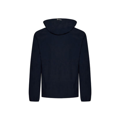 Herno Blue Elastane Shell Jacket