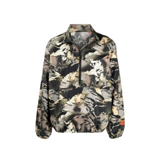 Heron Preston Green Polyamide Shell Jacket
