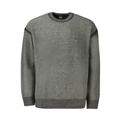 Hugo Boss Grigio Poliammide Mens Sweater