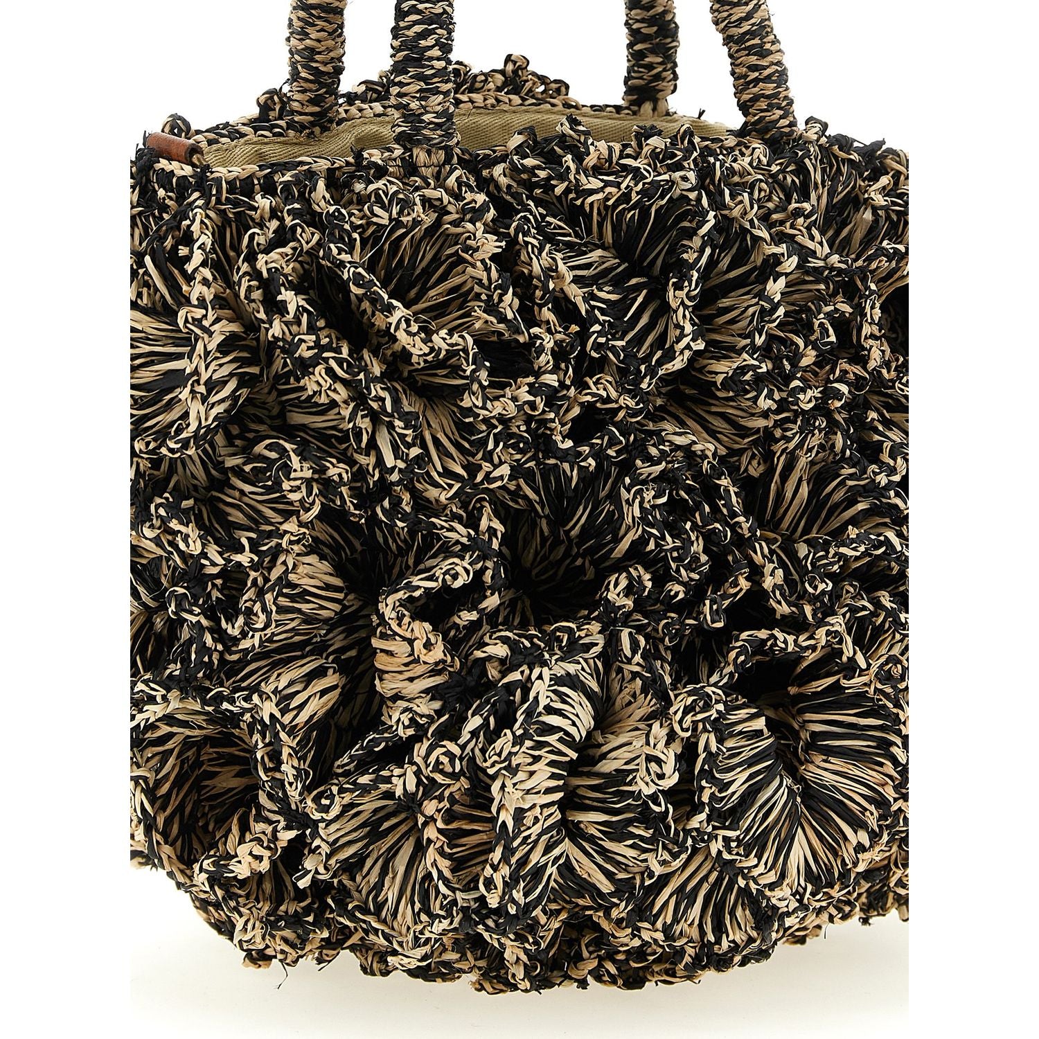 Ibeliv Bicolor Raffia Handbag