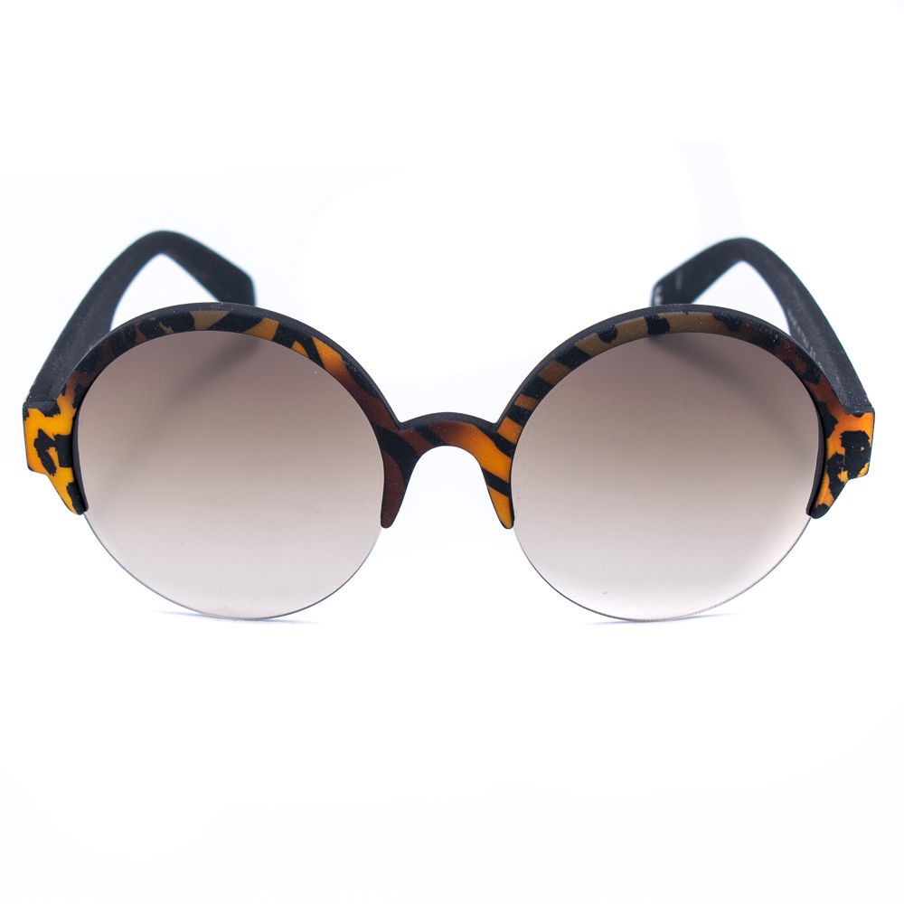 Italia Independent Orange Acetate Sunglasses