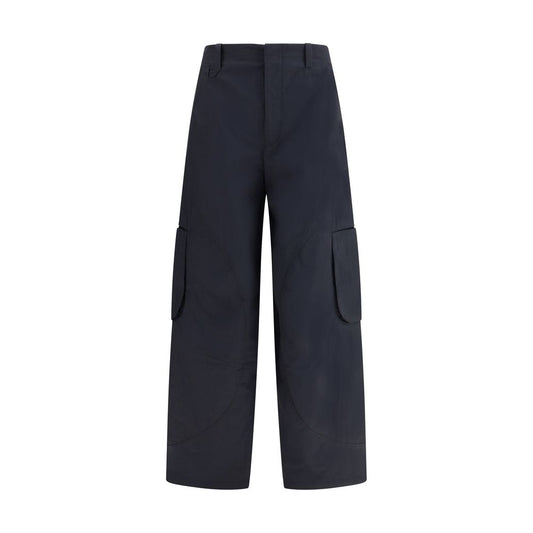 Jacquemus Black Cotton Cargo Pants