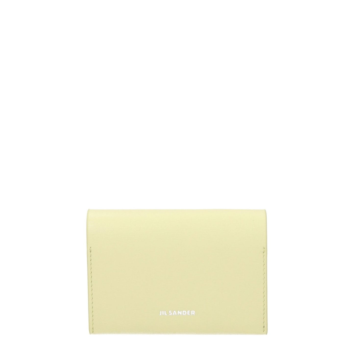 Jil Sander Yellow Leather Cardholder
