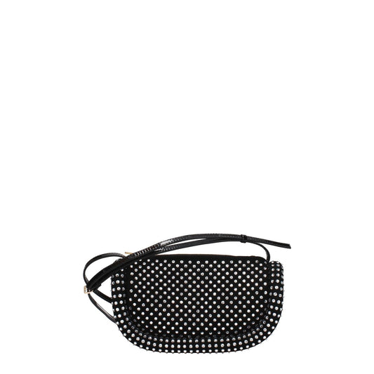 Jw Anderson Black Leather Crossbody Bag