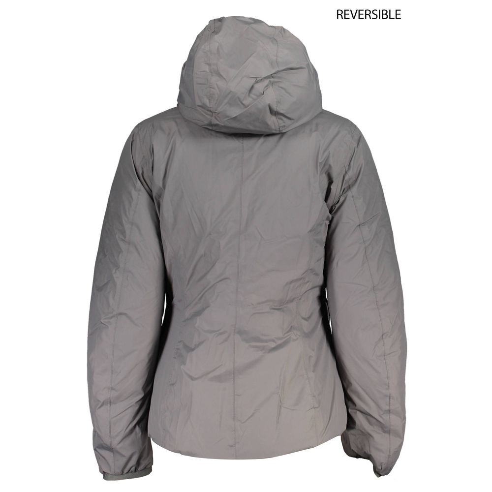 K-WAY Gray Polyamide Jackets & Coat