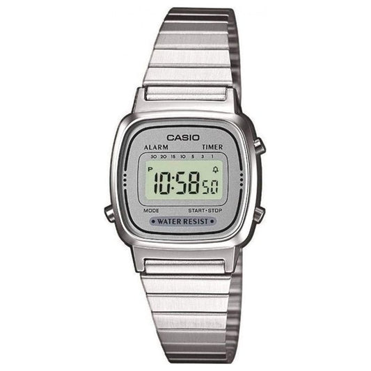 CASIO VINTAGE Mod. ICONIC MINI STEEL - LIGHT GREY