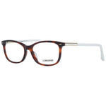 Longines Brown Women Glasses Frame with full-rim acetate design and demo lenses, size 54-16-140, includes branded case.