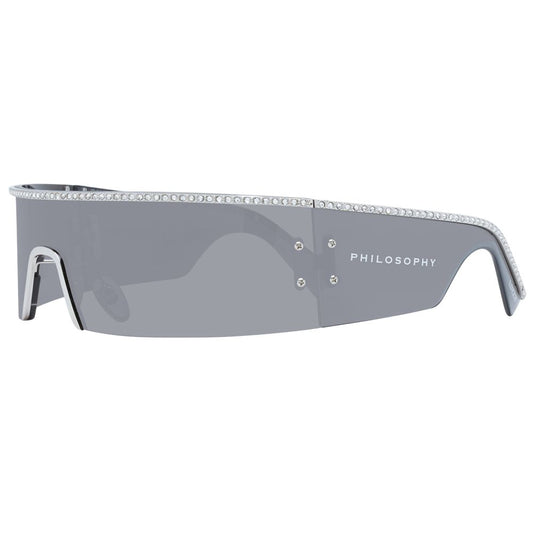 Lozza Gray Metal Sunglasses
