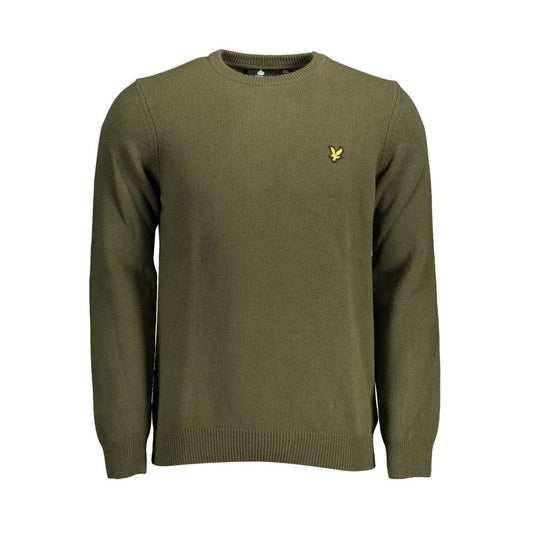 Lyle & Scott Green Wool Sweater