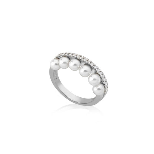 MAJORICA JEWELRY Mod. 16048.01.2.915.010.1 pearl ring with elegant design