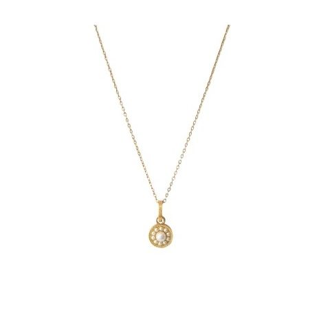MAJORICA JEWELRY Mod. 18008.01.1.N00.000.1 gold necklace with pearl pendant